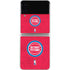 NBA Detroit Pistons Distressed Galaxy Z Flip4 5G Skin
